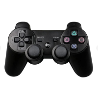Джойстик бездротовий DoubleShock Bluetooth для PS3, чорний ігровий геймпад