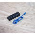 USB 3.0 Hub на 4 порти з вимикачами для кожного та світловою індикацією Grand 1TB до 5 Гбіт/с