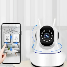 Поворотна панорамна IP-камера Q5, інфрачервона, Wi-Fi, 355°, відеоспостереження V380-Q5T