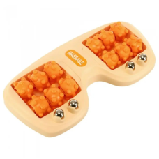 Механічний масажер для ніг Foot Massager з магнітними роликами — розслаблення, зняття втоми, догляд за стопами Помарачевий