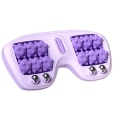 Механічний масажер для ніг Foot Massager з магнітними роликами — розслаблення, зняття втоми, догляд за стопами Фіолетовий