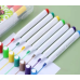 Маркери акрилові Water Color Pen 60 шт Фломастери художні пігментні для малювання з кейсом