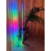 Підлогова RGB лампа 1.4 м FLORLAMP — кутовий LED торшер із пультом, регульована яскравість, світильник для спальні
