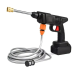 Універсальна портативна автомийка Cleaning Gun 48V, акумуляторна, високого тиску 1000W, з кейсом, чорна