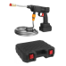 Універсальна портативна автомийка Cleaning Gun 48V, акумуляторна, високого тиску 1000W, з кейсом, чорна