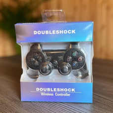 Геймпад DoubleShock Bluetooth бездротовий для PlayStation 3, чорний контролер