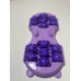Масажер для ніг і стоп Foot Massager з роликами, механічний, для домашнього релаксу та зняття втоми Фіолетовий