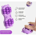 Масажер для ніг і стоп Foot Massager з роликами, механічний, для домашнього релаксу та зняття втоми Сірий