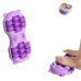 Масажер для ніг і стоп Foot Massager з роликами, механічний, для домашнього релаксу та зняття втоми Помаранчевий