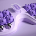 Механічний масажер для ніг Foot Massager з магнітними роликами — розслаблення, зняття втоми, догляд за стопами Фіолетовий
