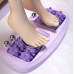 Механічний масажер для ніг Foot Massager з магнітними роликами — розслаблення, зняття втоми, догляд за стопами Фіолетовий
