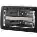 Тостер електричний Domotec 650 Вт з 6 рівнями обсмажування, 21,5×17×10,5 см, функція автопідйому та рівномірного підсмаження