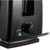 Тостер електричний Domotec 650 Вт з 6 рівнями обсмажування, 21,5×17×10,5 см, функція автопідйому та рівномірного підсмаження