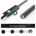 Міні камера цифрова ендоскоп для телефону Android and PC Endoscope, гнучка USB-камера 2 метри TYPE-C 3 в1